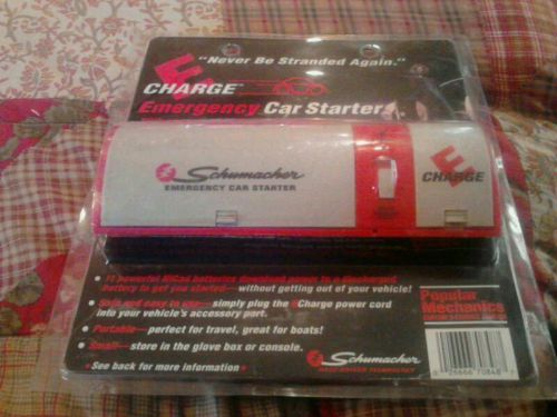 E charge schumacker emergency car starter new