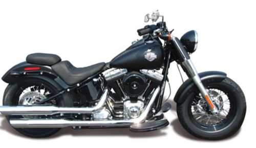 Mustang - wide tripper solo seat and passenger pillion, diamond stitch - black