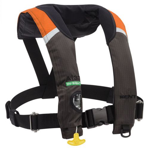 New kent onyx a33 auto in-sight automatic inflatable life jacket/pfd/vest,orange