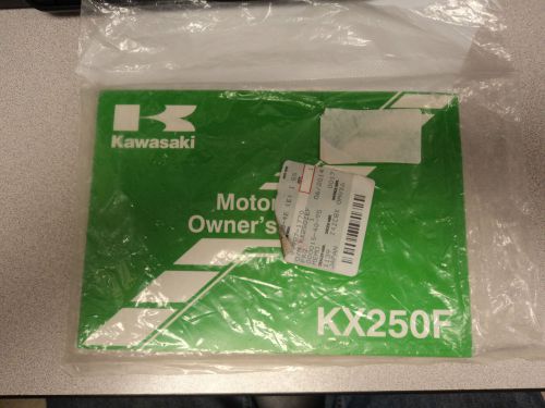 Kawasaki kx250 owners manual 99987-1770