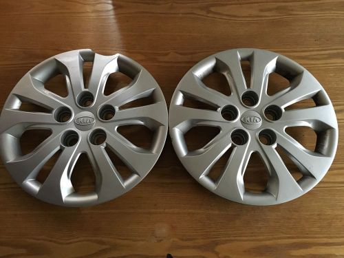 4 - 2010 kia forte ex 15 inch oem wheel covers set