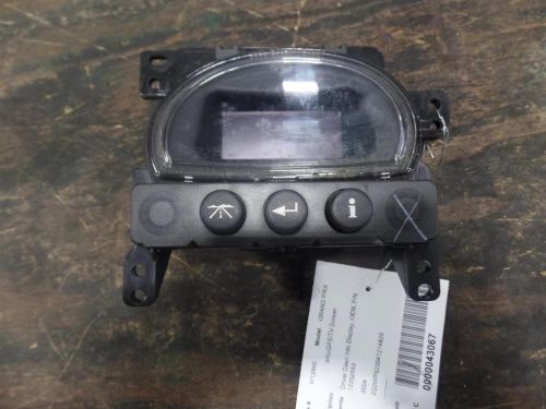 2004 pontiac grand prix driver dash info display center 12202663