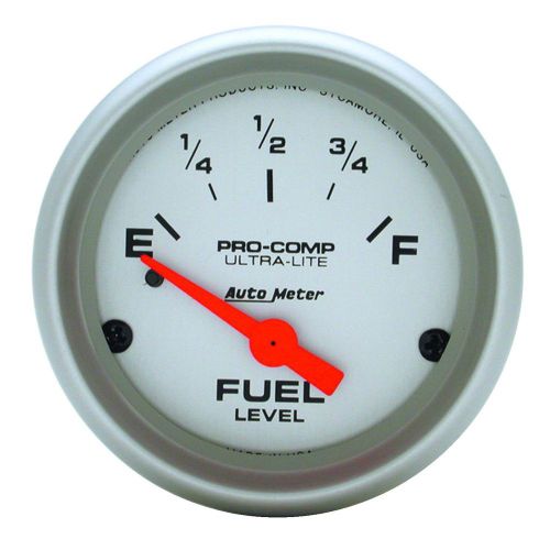 Auto meter 4317 ultra-lite; electric fuel level gauge