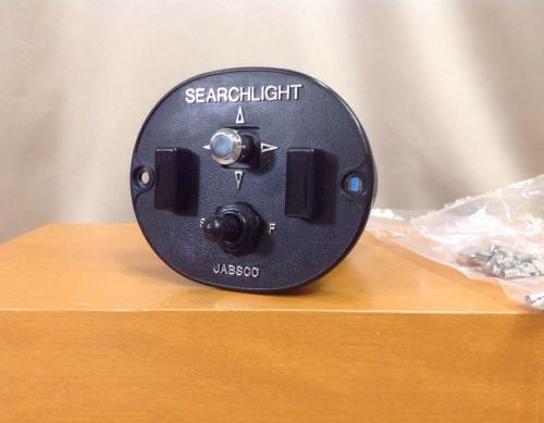 Jabsco searchlight replacement remote control 5&#034; panel 436700003 boat halogen