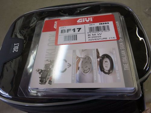 Givi bf17 &#034;easy lock&#034; mounting kit for givi tank lock tank bags