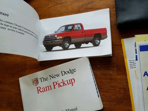 1997 97 dodge ram truck owners manual books mopar oem 1500 2500 3500