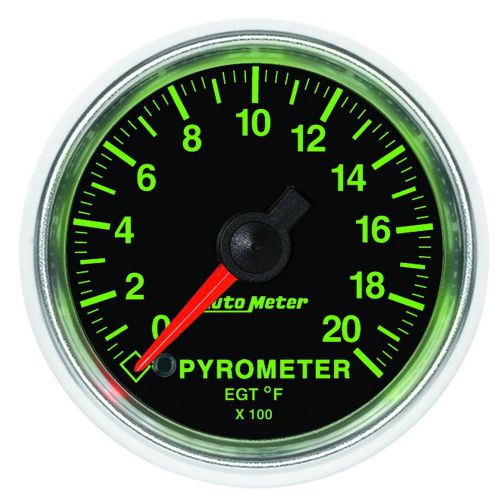 Auto meter 3845 gs; electric pyrometer gauge kit