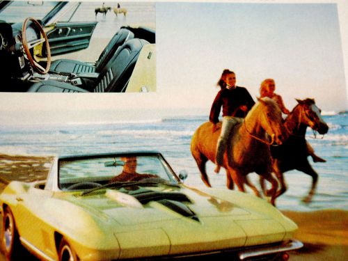 1967 chevy corvette original ad-327/396/427 v8 engine/block/intake manifold/head