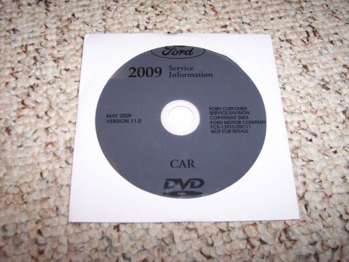 2009 mercury milan shop service repair manual dvd i4 premier 2.3l 3.0l v6 awd