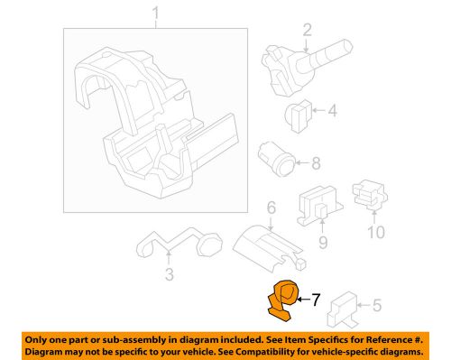 Ford oem anti-theft-ignition immobilizer module 1l2z15607aa