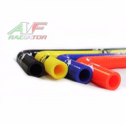 Af radiator silicone hose with 90 degree elbow, orang intrepid crg shifter kart