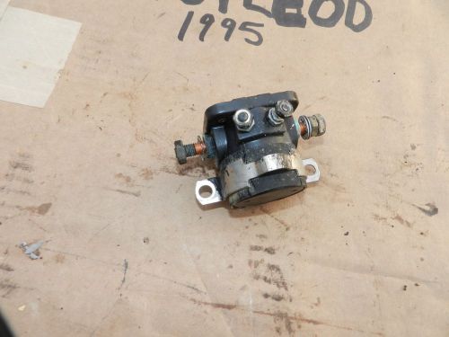 1995 evinrude 40hp e40tleod electric starter motor relay good johnson 48 50