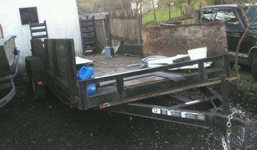 10,000 pound car trailer 22&#039;long