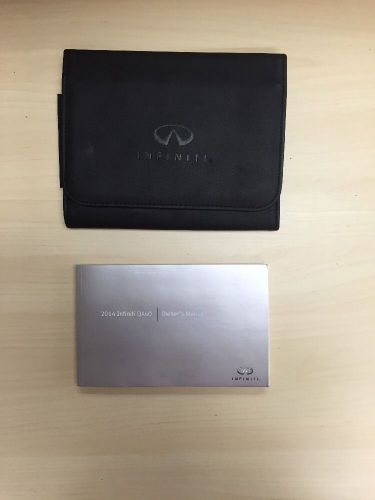 2014 infiniti qx60 original owner&#039;s  user manual book w/ case