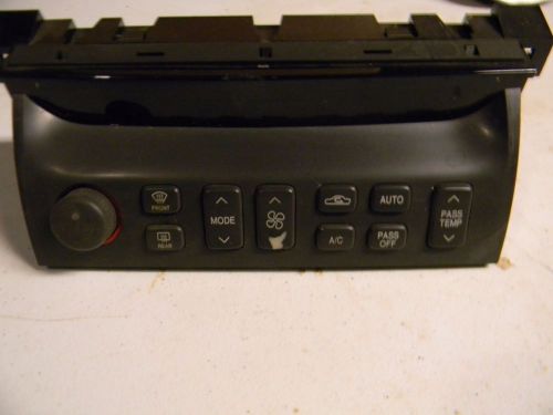 2003 cadillac deville a/c heater controller heater fan control