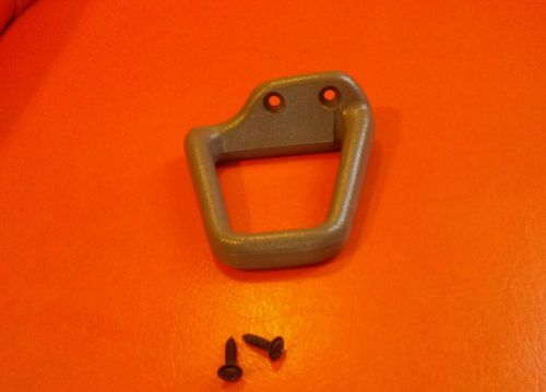 Gray 2000-2002 camaro seat belt guide  passenger side 16729476 with screws