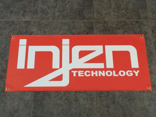 Injen technology banner sign racing drifting car show motorsport sticker graphic