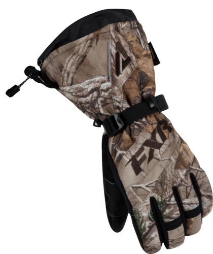 Fxr helix child race gloves realtree xtra