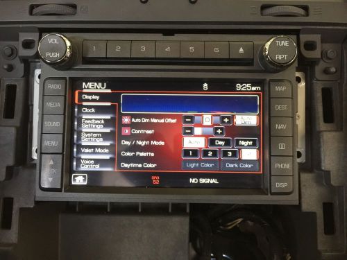 09-14 lincoln navigator oem sync nav hdd sat radio cd dvd dts rse with thx4 amp