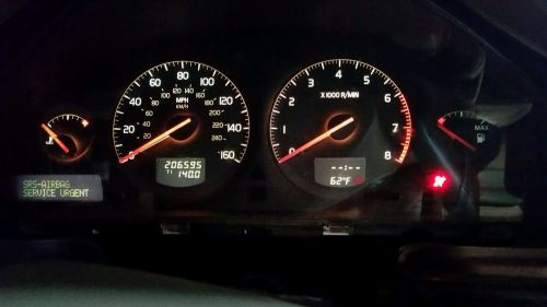 2000 volvo s80 instrument cluster