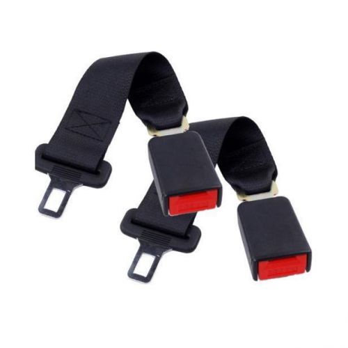 2x car seat belt extender safety eliminator alarm stopper buckle insert clips