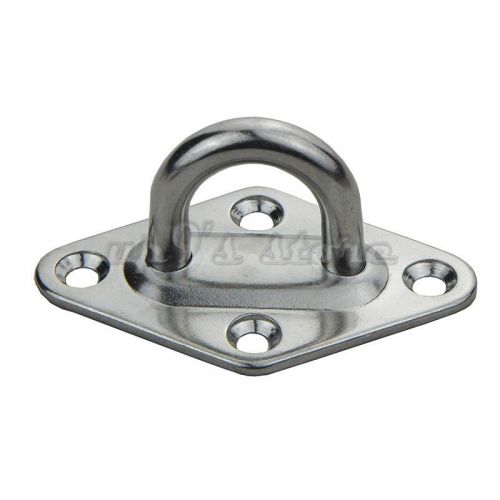 4)marine boat diamond eye plate 8mm eye hook 316 stainless steel marine hardware