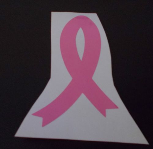 Cancer awareness vinyl decal 3 x 5 inches