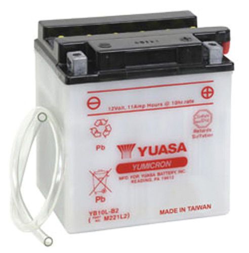 Yuasa yb10l-b2 yumicron-12 volt battery