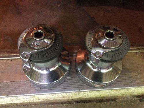 Self tailing lewmar st44  chrome pair