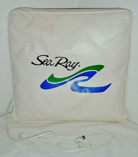 Sea ray boat pfd type iv model 8128/8328 with logo! personal flotation device