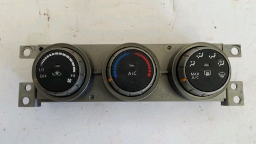 2006 nissan altima ac and heat controls