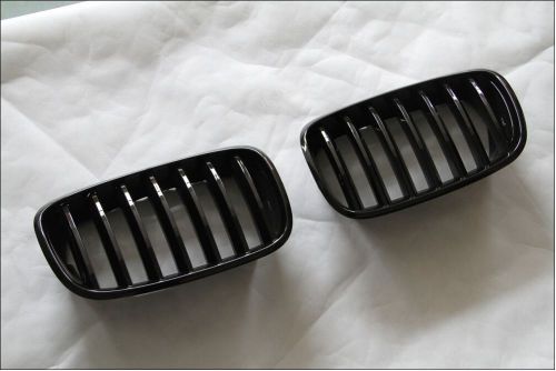 Fit bmw x5 e70 2007-2013 new style piano black front grille mesh grill vent