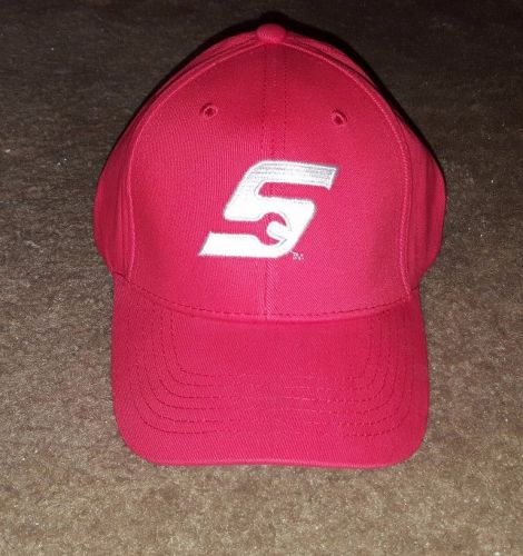 New snap on tools red embroidered logo one size cap hat