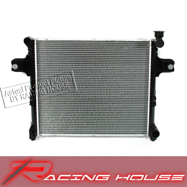 2005-2010 jeep grand cherokee 3.7l 4.7l v6 v8 suv cooling sys aluminum radiator