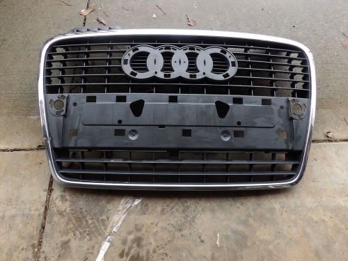 05 06 07 08 audi a4 s4 front bumper grill grille  p/n 8e0853651j   oem