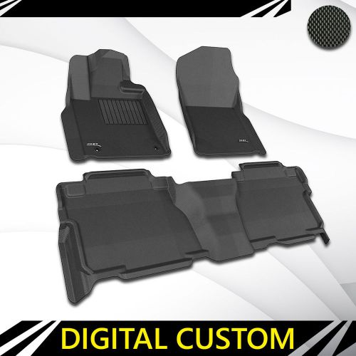 Fits tundra professional custom car parts fx7d71035 black 3d anti-skid 1 set per