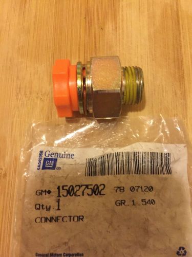 15027502 engine oil cooler line connector acdelco gm original equipment