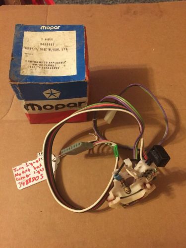 Nos 1971-74 turn signal switch non tilt a b e &amp; c body mopar challenger cuda