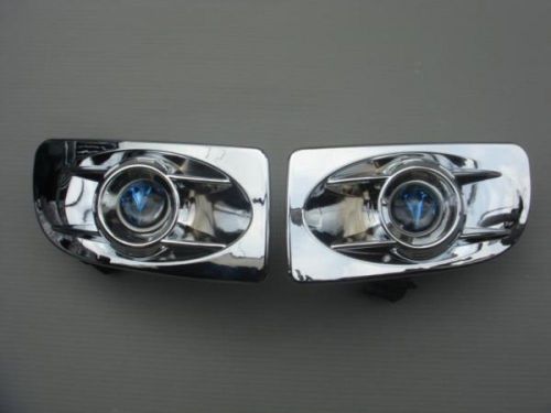 98-07 toyota land cruiser fj100 amazon chrome projector fog lamp light pair jdm