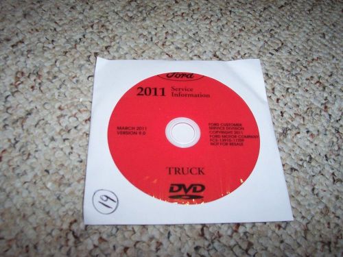 2011 lincoln navigator truck shop service repair manual dvd l 5.4l v8 4wd