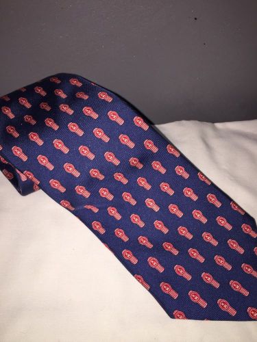 Mens vineyard vines custom collection kenworth truck blue red logo tie wow