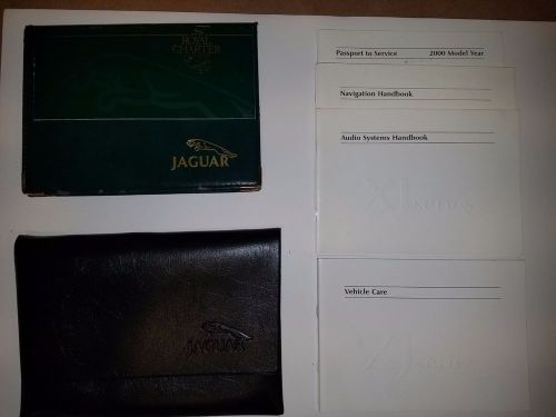 2000 jaguar xjr 7535 oem owners manual packet