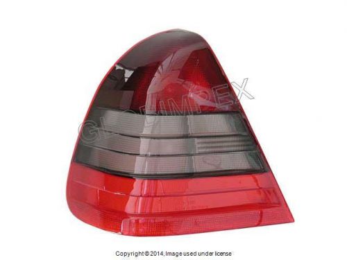 Mercedes w202 left taillight lens ulo oem new + 1 year warranty