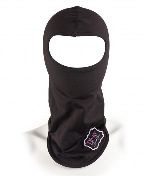 Divas snow gear ladies diva-tech balaclava - black