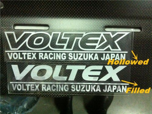 Car spoiler sticker decals fit for lancer evo fd2 vtx fashion reflective sticker