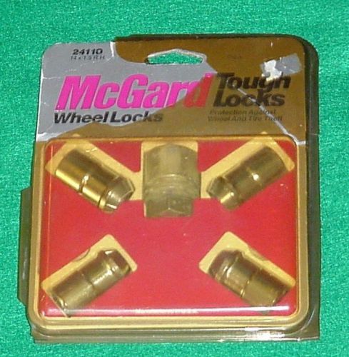 New mcgard 24110 wheel locks lug nuts 14 x 1.5 rh chrome