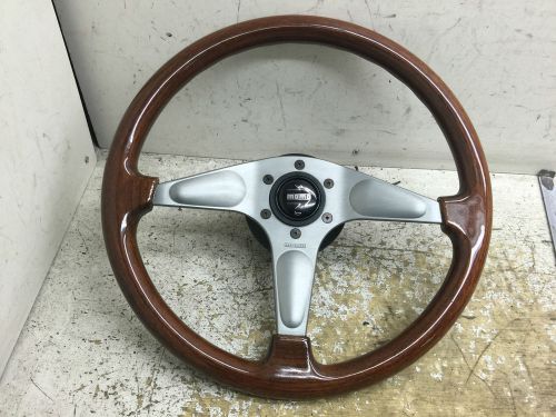 Jdm original momo wood steering wheel oem