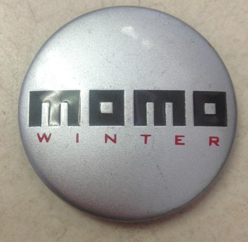 Momo winter aftermarket wheel center cap silver 1037k53 2" diameter
