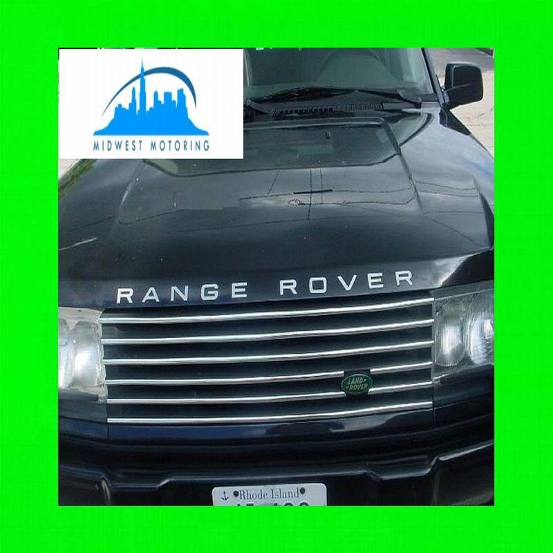 1995-2002 land rover range rover chrome trim for upper grill grille warranty p38