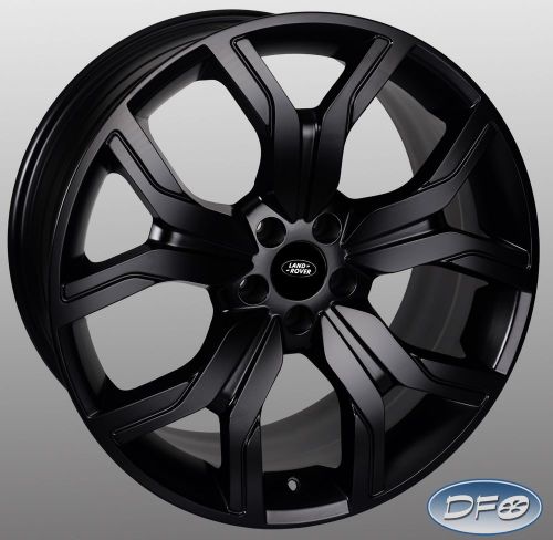 20&#034; 2016 svr  style black wheels rims fits range rover discovery lr3 lr4 1266 1